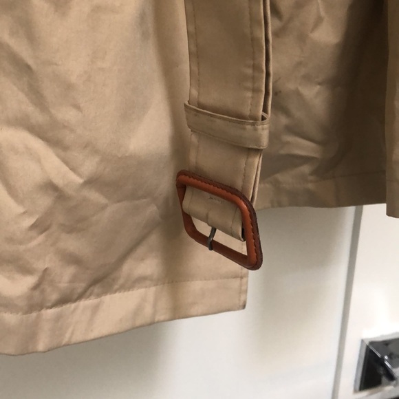 Banana republic double breasted canvas trench coat - Picture 5 of 8